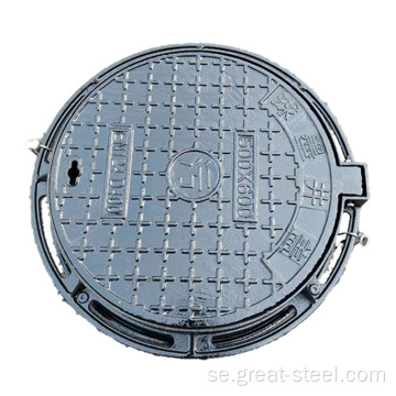 D400 Ductile Iron A15 B125 C250 MANHOLE COVER